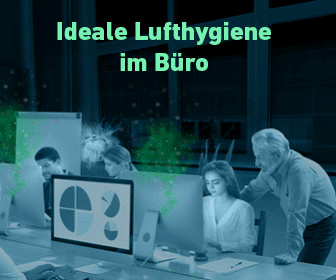 Ideale Lufthygiene im Büro